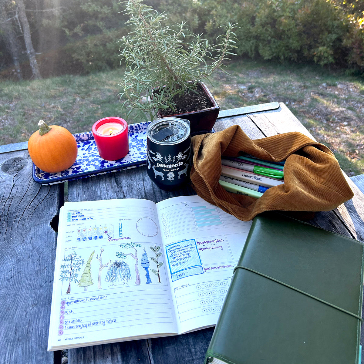 Weekly Rituals Notebook